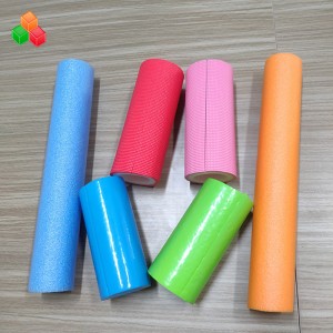 Tubi in schiuma di forma cava super morbida con logo personalizzato colore PVC EVA EPE tubo tondo in schiuma per attrezzature / imballaggi per parchi giochi al coperto