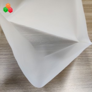 sacchetto sigillato impermeabile 100% biodegradabile di amido di mais indumento in plastica ghiacciolo